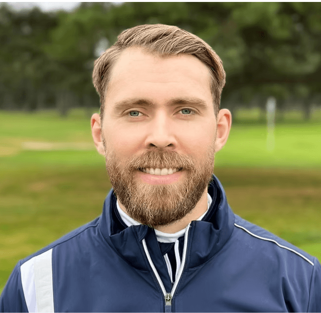 Donald Pearson, PGA-utbildad golftränare